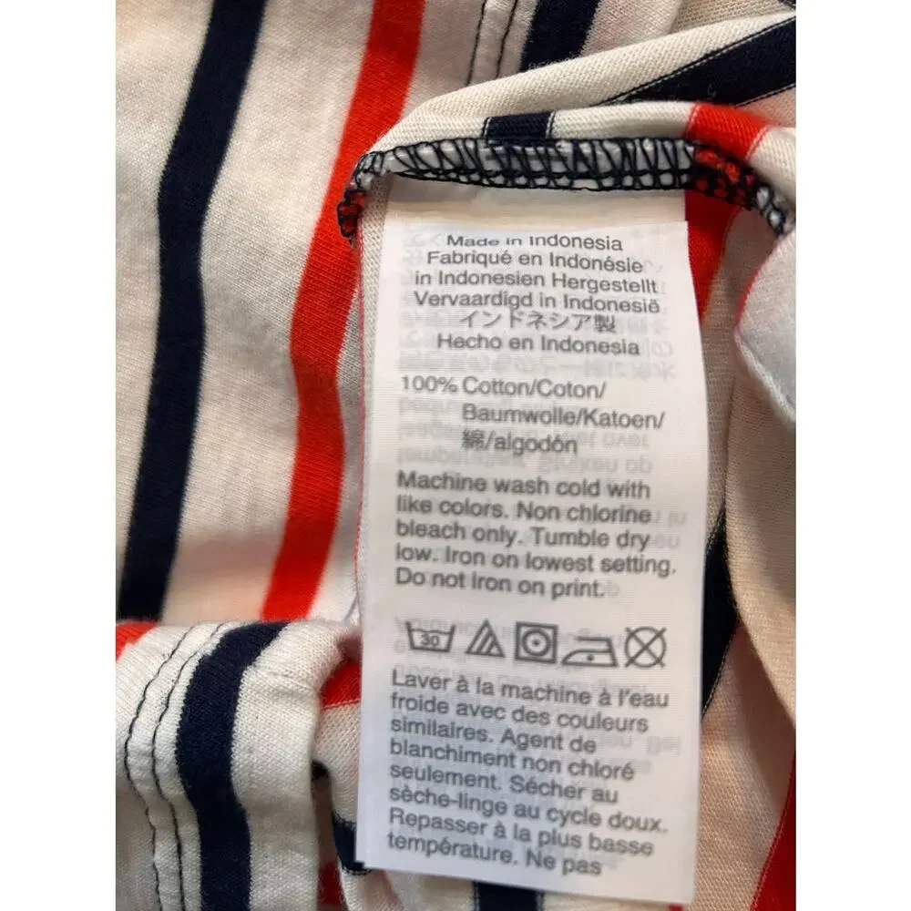 Crewcuts Nautical Striped Pocket Tee, Size 14